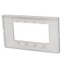 PLACCA 6004-09 4P SILVER/VMR-P TECNOPOLIMERO T2