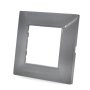 PLACCA 6002-20 2P PLATINO/VMR-PLN TECNOPOLIMERO