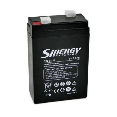 BATTERIA AGM 6V 2,8AH