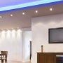 LED LAMPADINA SAMSUNG CHIP GU10 5W TRASPARENTE 3000K 110   160LM/W