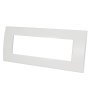 PLACCA 1007-1 7P BIANCA/LGT TECNOPOLIMERO T1