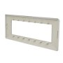 PLACCA 6807-1 BIANCO/VMR-PLN METALLO