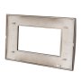 PLACCA 8004-14 4P BRONZO/LGT TECNOPOLIMERO T1