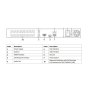 NVR 4K 16CH 1U 16POE FORMATI  VIDEO H.265 + / H.265 / H.264