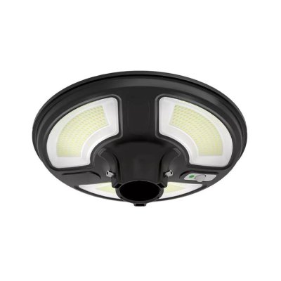 LUCE SOLARE DA GIARDINO A LED 7.5W SENSORE DI MOVIMENTO IP65 TELECOMANDO FUNZIONE TIMER 4000K