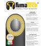 PALO FEBO 500 NERO 50CM IN RESINA FUMAGALLI