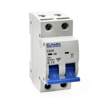 INT.MAGNETOTERMICO C6A 6KA 2P  CURVA C