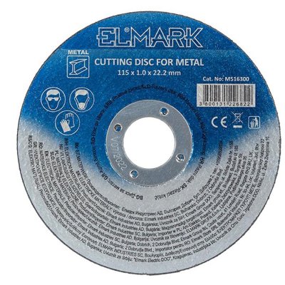 DISCO DA TAGLIO PER METALLO 115X1.6X22,2MM