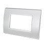 PLACCA 1003-9 3P SILVER/LGT TECNOPOLIMERO T1