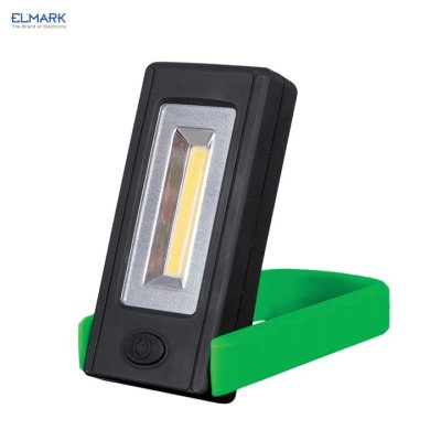 LAMPADA LAVORO CON BASE ROTANTE 3W COB GREEN PLUG