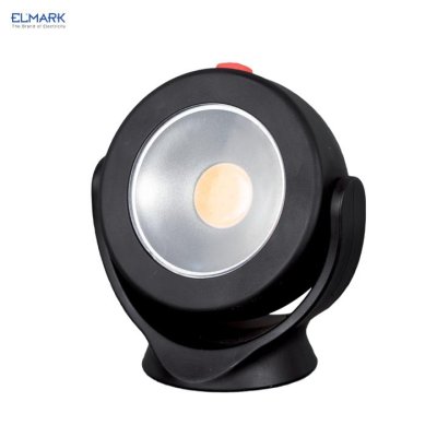 FARO DA LAVORO PIVOT E-5503 COON BASE MAGNETICA 3W COB PLUG
