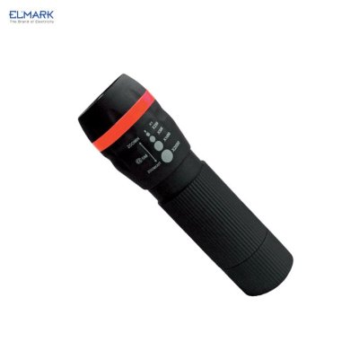TORCIA ZOOM E-6605 1W TELESCOPICA