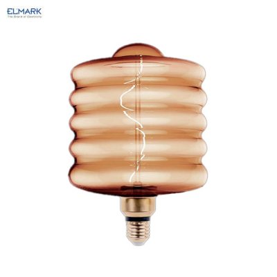 LAMPADA VINTAGE DIM.LED 8W E27 2000K D200, ORO