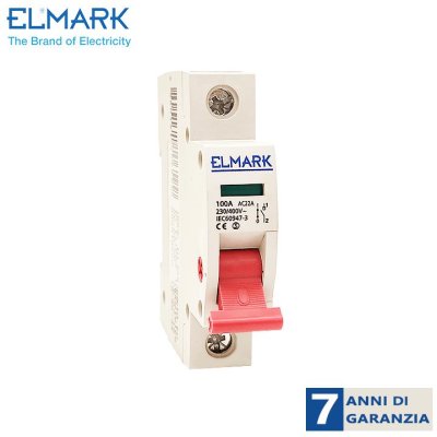 INTERRUTTORE SEZIONATORE ISS 1P/40A