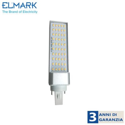 LEDPLC 15W G24D 230V 3000K