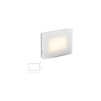 INC-SLAB-503 SEGNAPASSO INTEC IP65 3W CCT