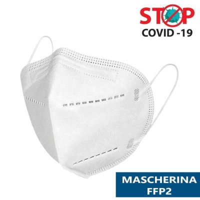 MASCHERINA SEMI FILTRANTE FFP2 BIANCA