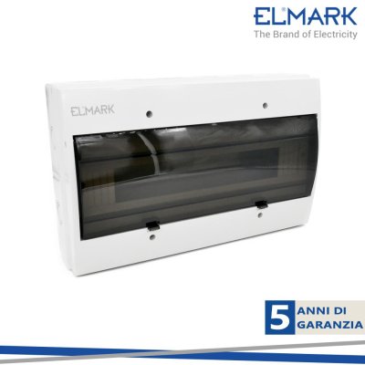 CENTRALINO A 18 VIE IP55 IN PLASTICA SUPERFICIALE
