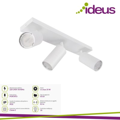 MANAM GU10 3L WHITE