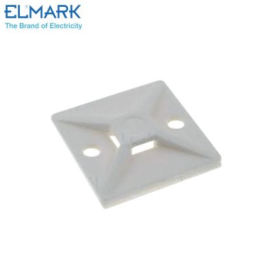 SUPPORTI FASCETTE MT-25 100PCS ADESIVO-BIANCO