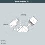 MINITOMMY 2L BIANCO 2X3,5W GU10 CCT