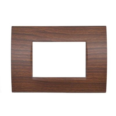 PLACCA 1002-3 2P CILIEGIO/LGT TECNOPOLIMERO