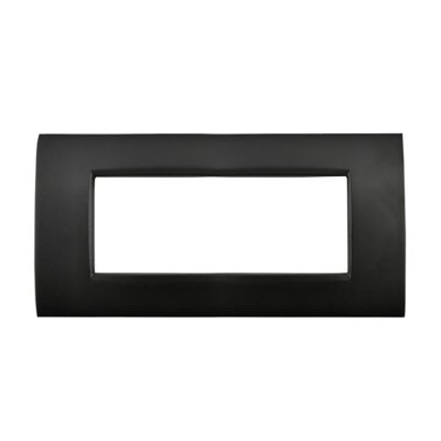 PLACCA METALLO T4 CBM7007-2 7P NERO