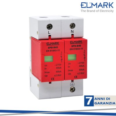 SOVRATENSIONE SPD-B40/1PN IN 4KA