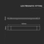 40W LED GRILL FITTING SAMSUNG CHIP 120CM 120 LM/W 4000K