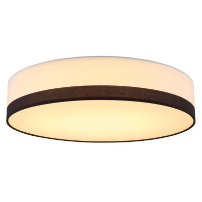 15385D2 PLAFONIERA METALLO BIANCO GLOBO