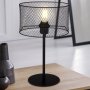 15395T2 LAMPADA TAVOLO NERA 1XE27 GLOBO