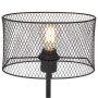 15395T2 LAMPADA TAVOLO NERA 1XE27 GLOBO