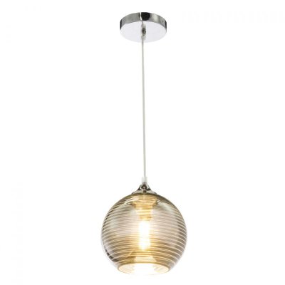 15792 SOSPENSIONE CROMO 1XE27 GLOBO