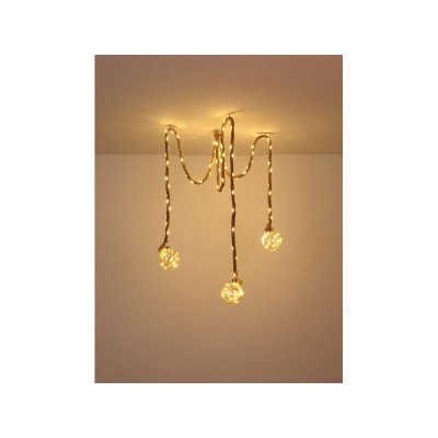 29933-3 SOSPENSIONE 3XLED GLOBO
