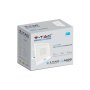 50W LED PIR SENSORE PROIETTORE SAMSUNG CORPO BIANCO  4000K 1M CAVO