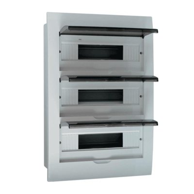 CENTRALINO A 3X12 VIE MONTAGGIO INCASSO IP40
