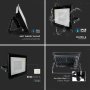 50W LED PROIETTORE SAMSUNG CHIP CORPO NERO 4000K
