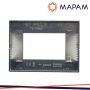 PLACCA VETRO 5003BL-2 T3 3P NERO