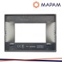 PLACCA VETRO 5003BL-3 T3 3P SILVER