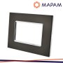 PLACCA VETRO 5003BL-6 T3 3P TESTA DI MORO