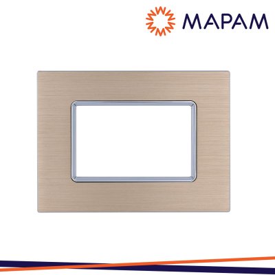 PLACCA ALLUMINIO 5003LL-2 T3 3P CHAMPAGNE
