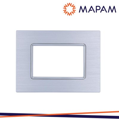 PLACCA ALLUMINIO 5003LL-3 T3 3P SILVER