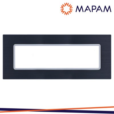 PLACCA ALLUMINIO 5006LL-1 T3 7P NERO