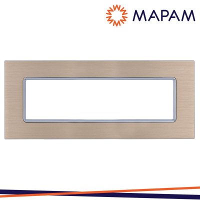 PLACCA ALLUMINIO 5006LL-2 T3 7P CHAMPAGNE