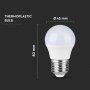 LED LAMPADINA 3.7W E27 G45 4000K