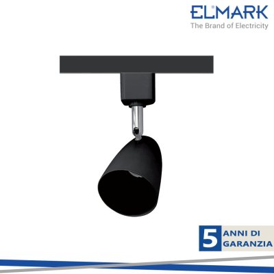 SKY TL2044 PROIETTORE PER SISTEMA A BINARIO GU10 2 LINEE D56X86X135 NERO