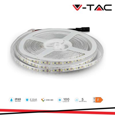 STRISCIA LED SMD3528 120 LEDS 4000K IP65