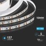 STRISCIA LED SMD2835 126 LEDS 24V IP20 4000K 137 LM/W