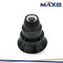 PORTALAMPADE E14 3PZ FIL ETTOFERMO GHIERA NIPPLES METALLO NE