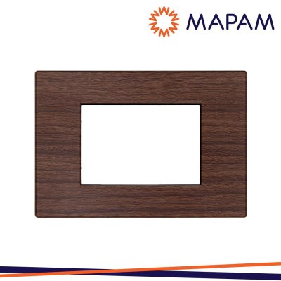 PLACCA TECNOPOLIMERO SPAZZOLATO 8003SL-3 T1-ART 3P CILIEGIO